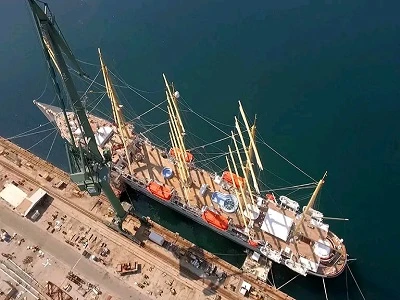 Найбільший у світі вітрильник створений для океанських подорожей
